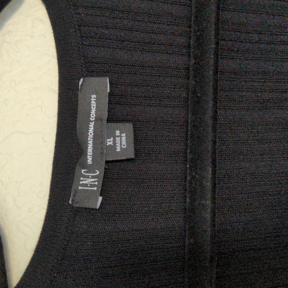 INC International Concepts Surplice Textured Blouse Sz: XL NWT $69 - Picture 5 of 10